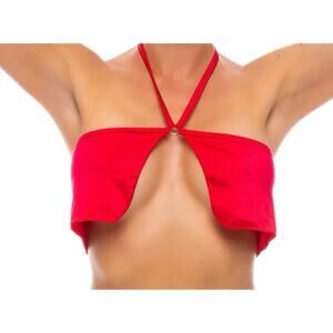 🦋B2G1🦋BODYZONE Flowy Center Ring Top | ONE SIZE | Dance Wear RED